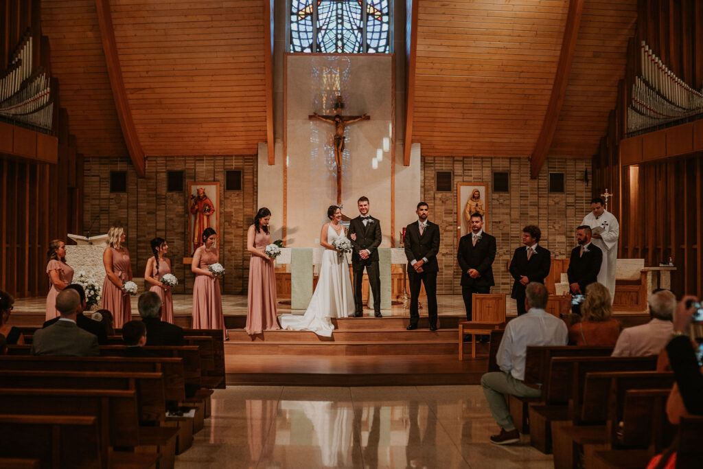 Gorgeous Church Ceremony in Cleveland, Ohio